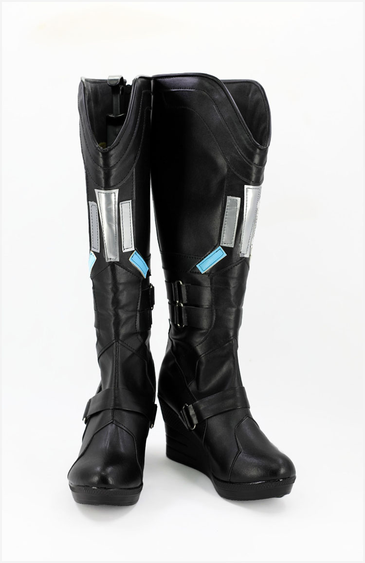 コスプレ靴 ブーツ Avengers Black ウィドウ/Widow cosplay 変装 仮装 豪華/華麗/高品質/サイズオーダー        